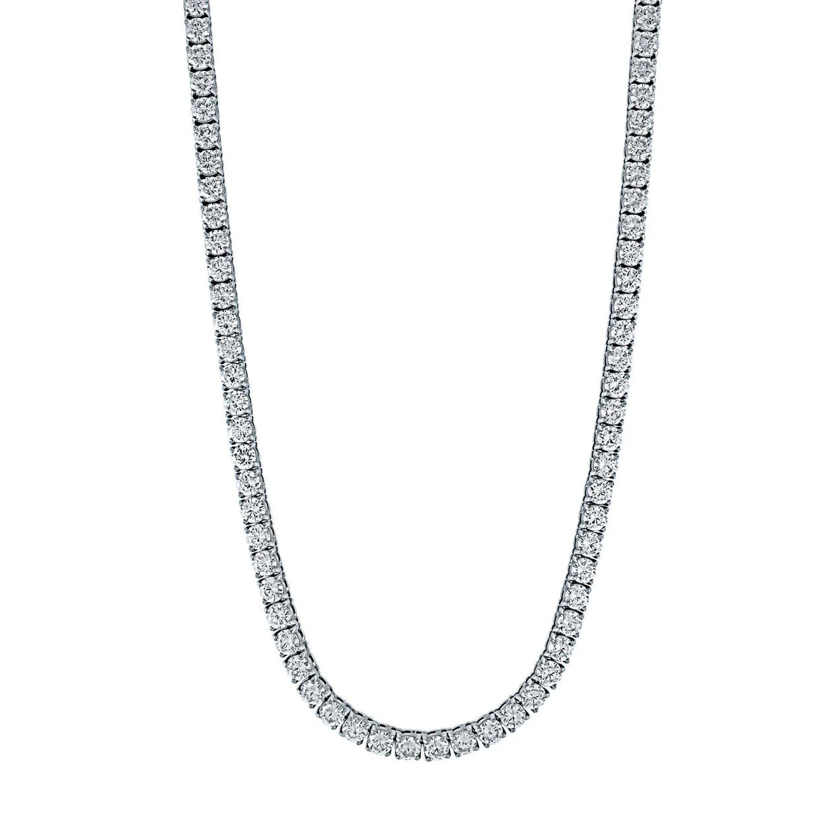 ITALGEM STEEL MTN13 3mm Tennis necklace