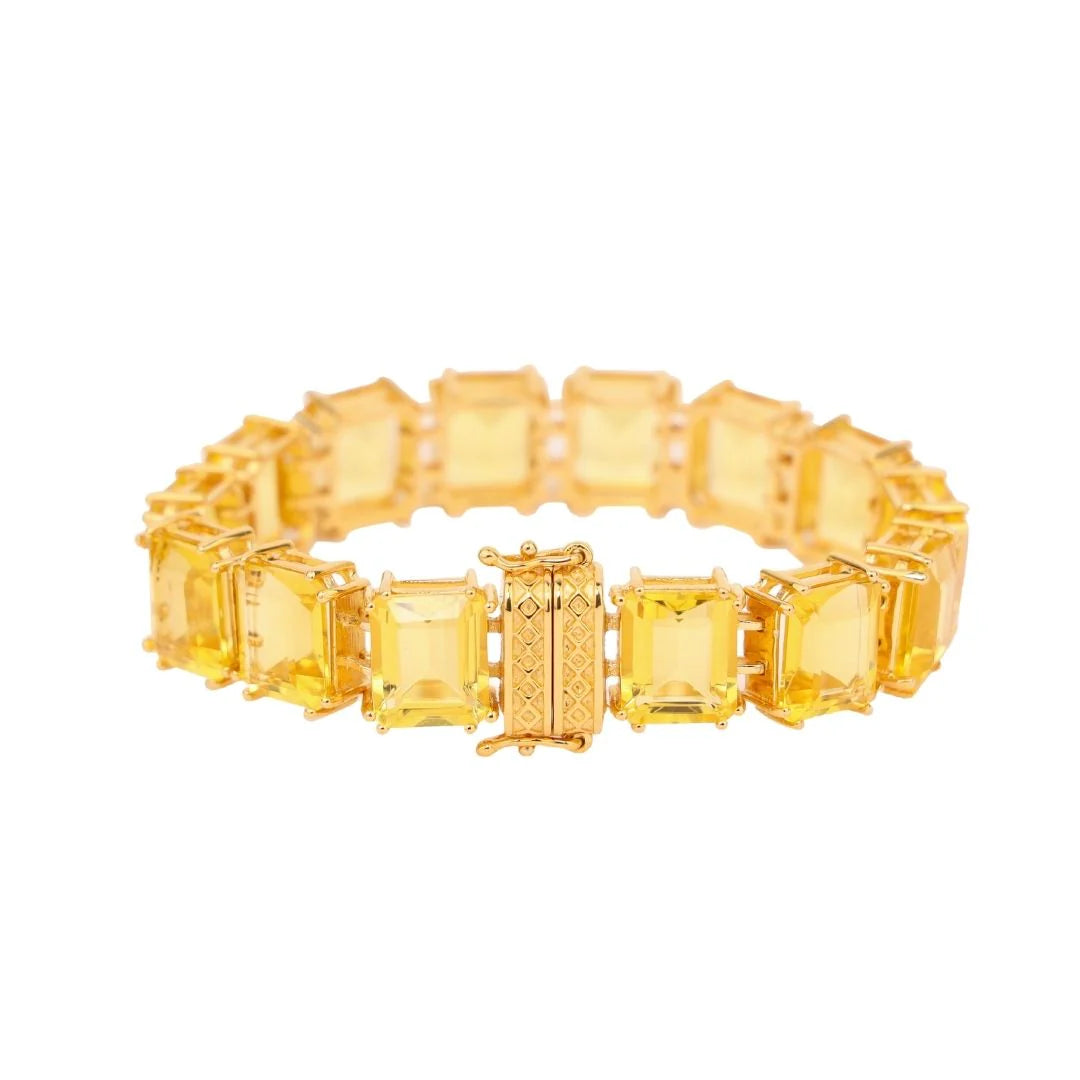 BUDHAGIRL Dahlia Bracelet - Citrine