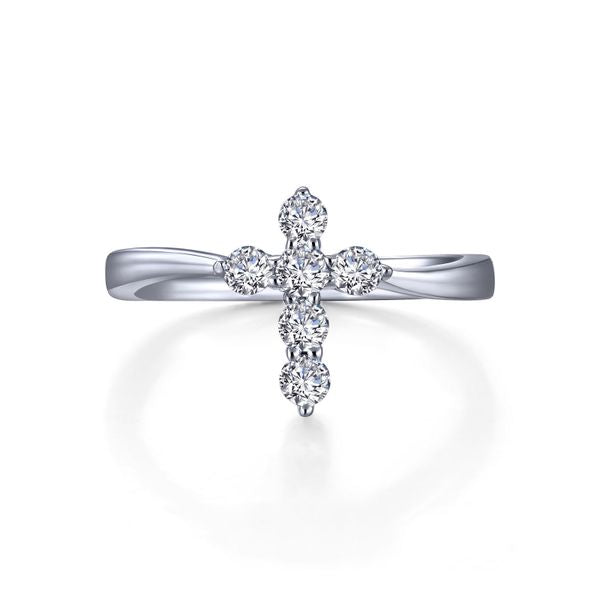 LAFONN R0435CLP07, 0.66 CTW Cross Ring