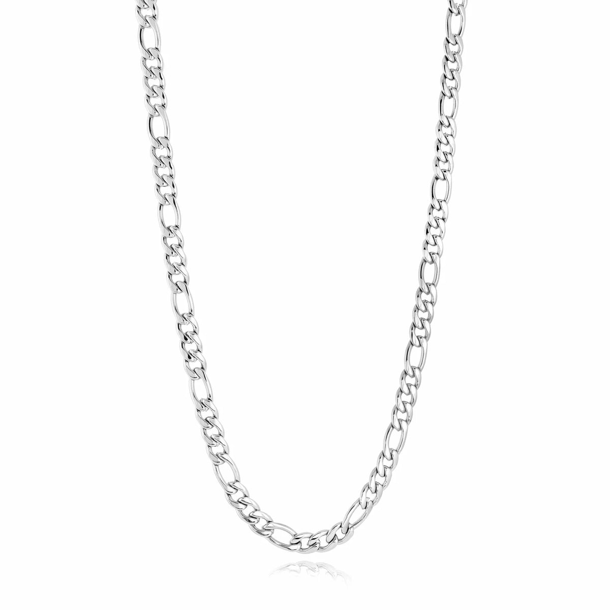 ITALGEM SN48 S.STEEL 4.5MM FIGARO-LINK ANKLET