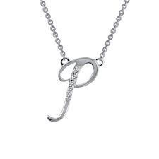 LAFONN 9N069CLP18  Letter P Pendant Necklace