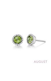 LAFONN BE001PDP00  August Birthstone Earrings