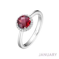 LAFONN BR001GNP07  January Birthstone Ring