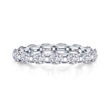 LAFONN R0492CLP  RG CL S.S PT 2.25 CTTW OVAL STONE ETERNITY BAND