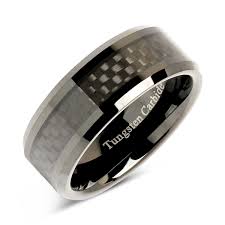 ITALGEM STEEL TC37 BLACK TUNGSTEN CARBON-FIBRE 8MM-BAND