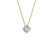 LAFONN N0174CLP  1.25 CTW Solitaire Necklace