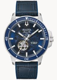 Bulova 96A291, Marine M W ST BL Auto