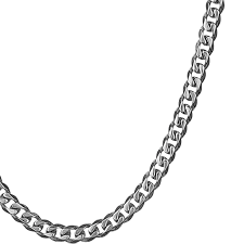 ITALGEM STEEL SPN33 S.STEEL 3.3MM POLISHED CURB CHAIN