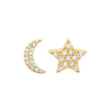 AMAURI GOLD AMAU341  14K MOON STAR