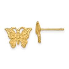 AMAURI GOLD AMAU367  14K BUTTERFLY