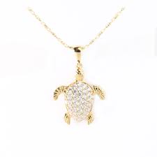 AMAURI GOLD AMAU312  14K PNDT TORTUGA CZ