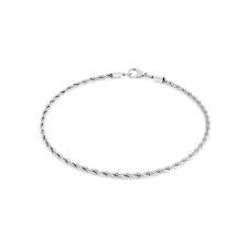 ITALGEM SPN35 S.STEEL 3MM ROPE ANKLET