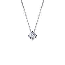 LAFONN N0173CLP20, 0.85 CTW Solitaire Necklace