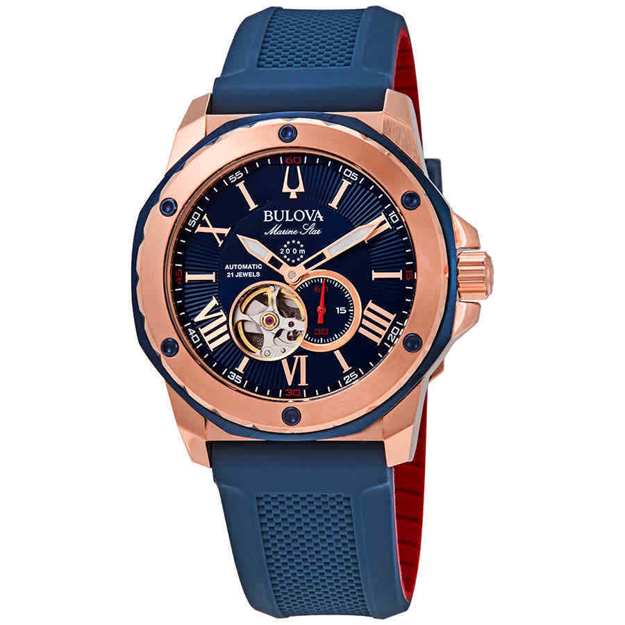 Bulova 98A227, Marine M T ST BL Cal